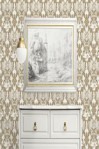 Adawall Rococo Damask Duvar Kağıdı 1411-5