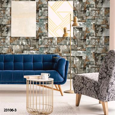 Adawall Roka Taş Desen Duvar Kağıdı 23106-3