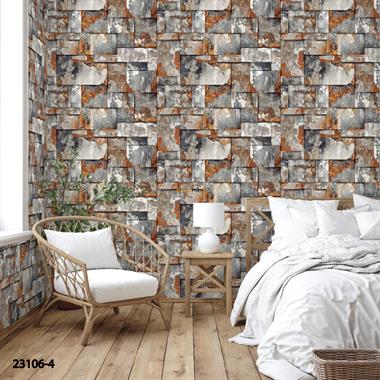 Adawall Roka Taş Desen Duvar Kağıdı 23106-4