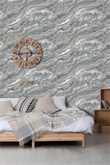 Adawall Roka Mermer Desenli Duvar Kağıdı 23102-4
