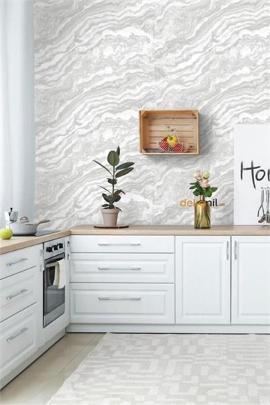 Adawall Roka Mermer Desenli Duvar Kağıdı 23102-1