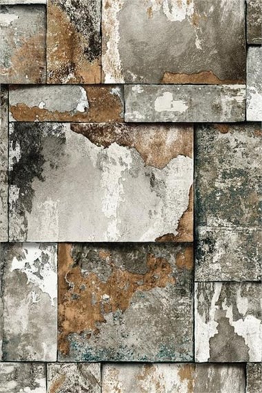 Adawall Roka Taş Desen Duvar Kağıdı 23106-3