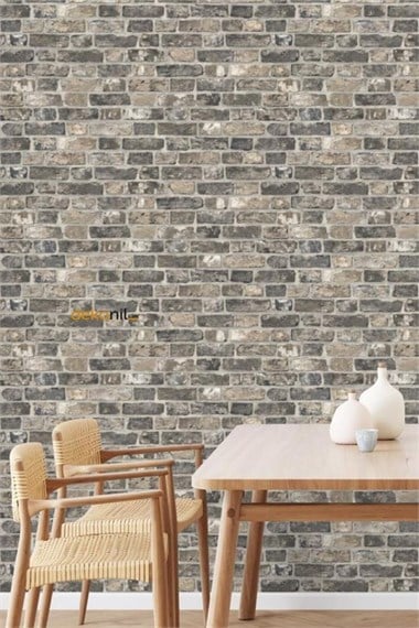 Adawall Roka Taş Desen Duvar Kağıdı 23104-3