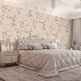Adawall Seven Flower Pattern Wallpaper 7803-1
