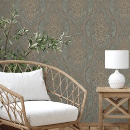 Adawall Seyyah Damask Duvar Kağıdı 1312-3