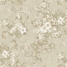 Adawall Signature Flower Pattern Wallpaper 1008-2