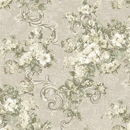 Adawall Signature Flower Pattern Wallpaper 1008-3