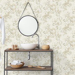 Adawall Signature Flower Pattern Wallpaper 1008-1