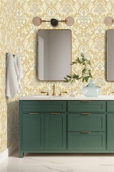 Adawall Signature Damask Pattern Wallpaper 1002-6