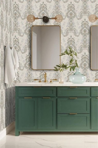 Adawall Signature Damask Pattern Wallpaper 1004-3