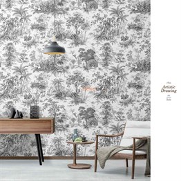 Adawall Tropicano Tropikal Duvar Kağıdı 9909-1 