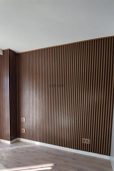 Decorative Wooden Walnut Ceiling and Wall Paneling 12cm