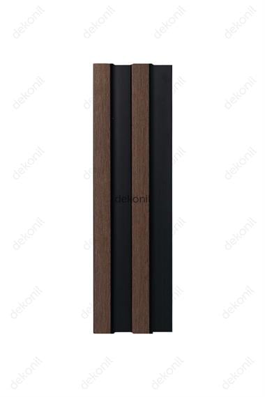 Black Wooden Wall and Ceiling Lambris