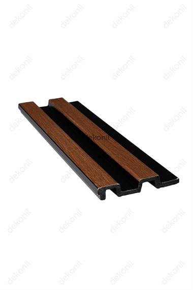 Decorative Wooden Black Ceiling and Wall Paneling 12cm