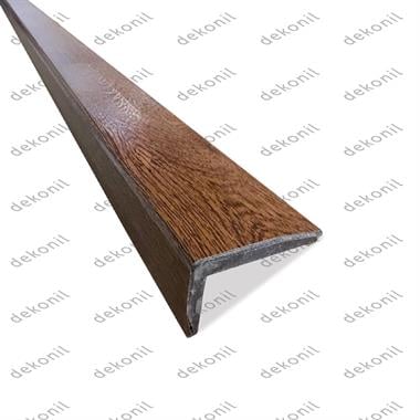 Akçaağaç Dış Cephe Lambri Köşe Profili 4*6 cm
