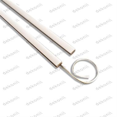 Akustik Lambri Alüminyum Kasa Gün Işığı Led Işık 100 cm