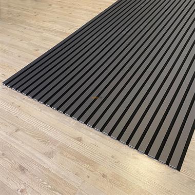 Yeni Nesil Lambri Duvar Paneli Antrasit 100*275 cm