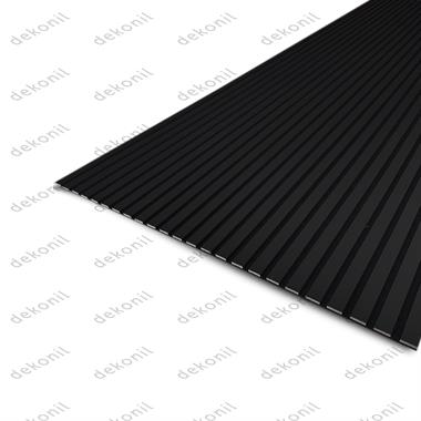 Yeni Nesil Lambri Duvar Paneli Siyah 100*275 cm