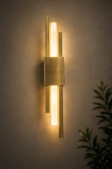 Altın Dekolight Pilli ve Elektrikli Aplik