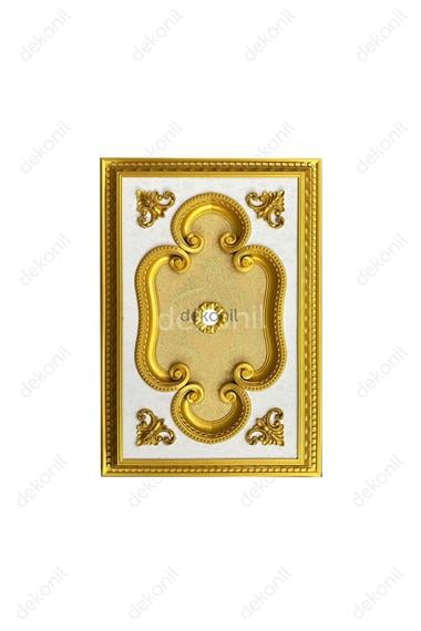 Altın Dikdörtgen Saray Tavan 60*90 cm
