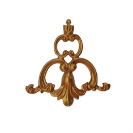 Altın Göbek İçi Motif 15*16 cm