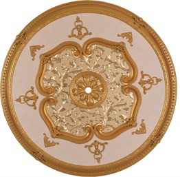 Altın Oval Saray Tavan 120 cm