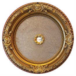 Altın Oval Saray Tavan 60 cm