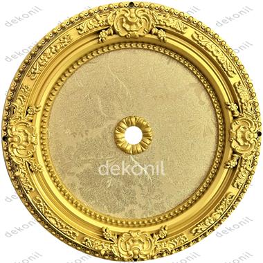 Altın Oval Saray Tavan 60 cm