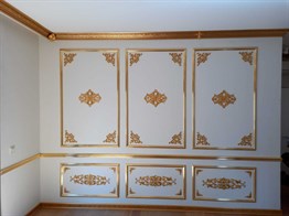 Altın Saray Tavan Köşe Motif 27*18 cm