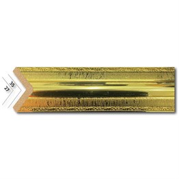 Altın Sarmaşık Dış Köşe Bal Profil 3,5 cm | Dekonil
