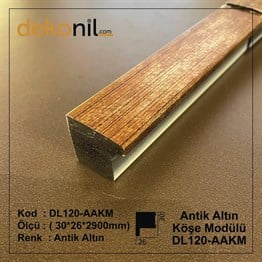 Antique Gold Frame Profile 3cm