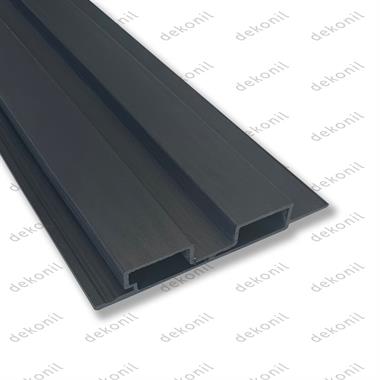 Antrasit Dış Cephe Lambri Kaplaması 20cm