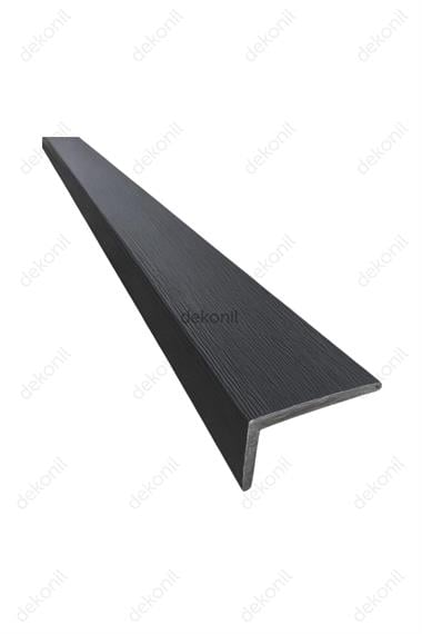 Antrasit Dış Cephe Lambri Köşe Profili 4*6 cm