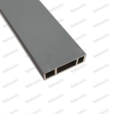 Antrasit Kompozit Seperatör Duvar Bölme Profili 4*10*300 cm