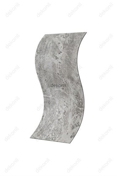 Atlantis Beton Desenli Flex Stone İnce Esnek Doğal Taş Panel 50*100 cm