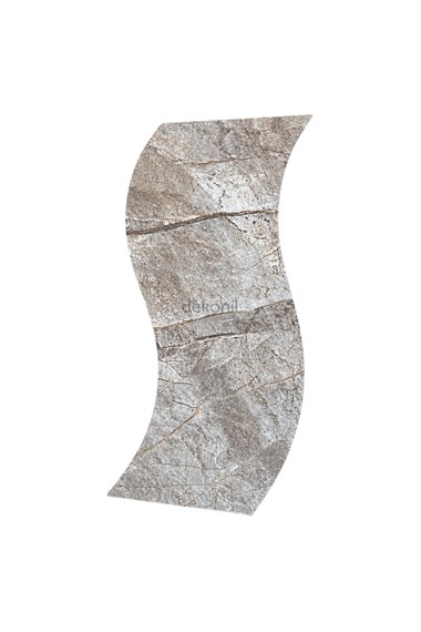 Atlantis Beton Desenli Flex Stone İnce Esnek Doğal Taş Panel 50*100 cm