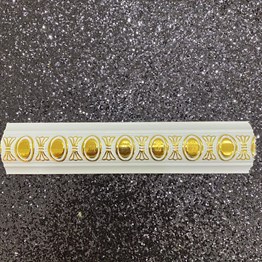 Audy White Gold Wall and Ceiling Lath 4cm