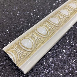 Audy Cream Wall and Ceiling Lath 4cm