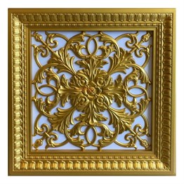 Avangarde Altın Pvc Tavan Paneli 60*60 cm