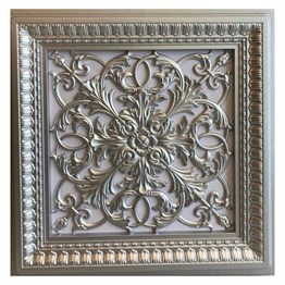Avangarde Gümüş Pvc Tavan Paneli 60*60 cm