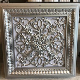 Avangarde Gümüş Pvc Tavan Paneli 60*60 cm