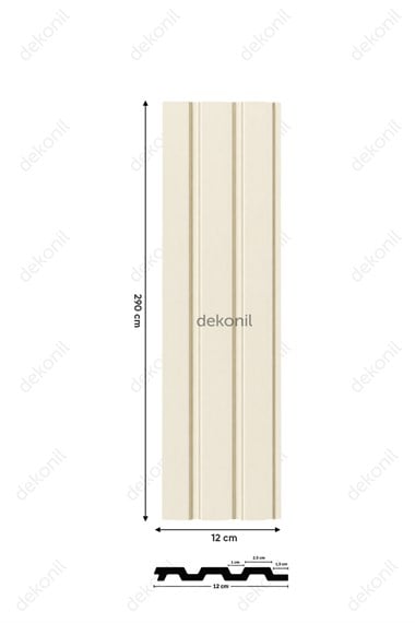 Ay Taşı Duvar ve Tavan Lambri 11,5cm