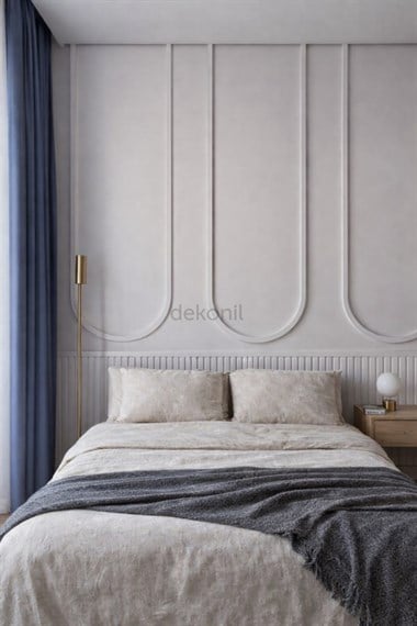 Ayla Pinterest MDF Oval Duvar Çıtası 70*135cm