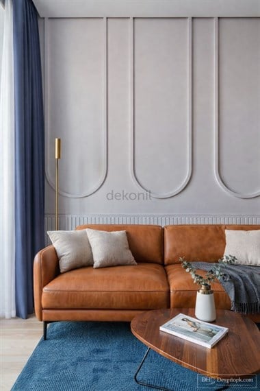 Ayla Pinterest Mdf Oval Duvar Çıtası 96*148cm