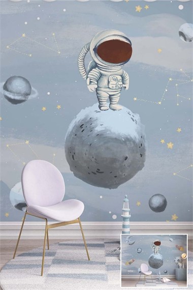 Baby Room Personalized Print Wallpaper