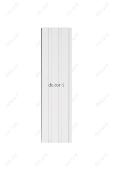 Beyaz MDF Lambri, Lux Duvar Paneli 12 cm