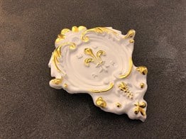 Beyaza Altın Kartonpiyer İç Köşe Motif 17*13 cm