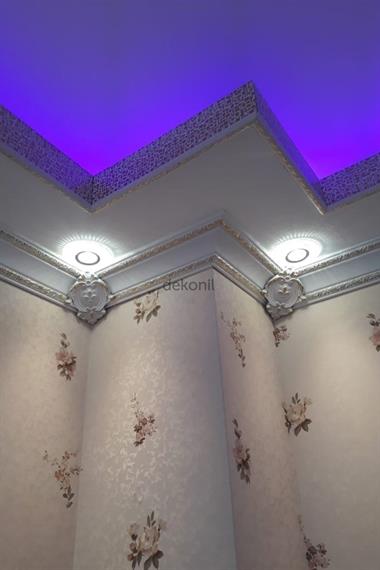 Beyaza Altın Kartonpiyer İç Köşe Motif 17*13 cm