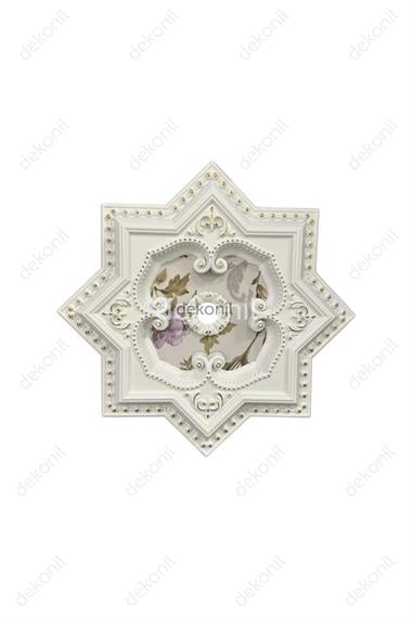 Beyaza Altın Yıldız Saray Tavan 60cm