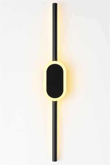 Black Eclipse Şarjlı Kablosuz LED Aplik